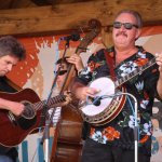 Newton & Thomas at the Gettysburg Bluegrass Festival (August 2014) - photo by Frank Baker