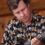 David McLaughlin with Springfield Exit at the Gettysburg Bluegrass Festival (August 2014) - photo by Frank Baker
