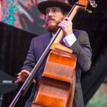 Charles Humphey III with Steep Canyon Rangers at the 2014 Wide Open Bluegrass Festival in Raleigh, NC - photo ©Todd Powers