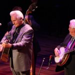 Del McCoury and J.D. Crowe at the 2012 IBMA Awards Show - photo by John Goad