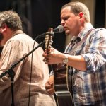 Darren Nicholson and Caleb Smith with Balsam Range at 3 Sisters Bluegrass Festival 2013 - photo © Todd Powers