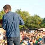 Bobby Britt with Keller & the Keels at 3 Sisters Bluegrass Festival 2013 - photo © Todd Powers