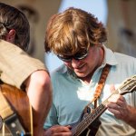Larry Keel and Keller Williams at 3 Sisters Bluegrass Festival 2013 - photo © Todd Powers