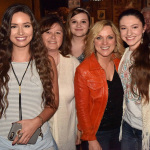 Charlie Robertson, Andrea Roberts, Jaelee Roberts, Rhonda Vincent, and Ivy Phillips at the Station Inn (April 19, 2016)