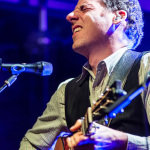 Andy Falco with The Infamous Stringdusters at the 2015 Blue Ox Music Festival - photo by Dorothy StClaire