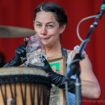 Bonnie Paine with Elephant Revival at DelFest 2016 - photo © Gina Elliott Proulx
