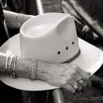 Favorite hat at DelFest 2016 - photo © Gina Elliott Proulx