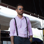 Ulf Bjorlin with Dustbowl Revival at DelFest 2016 - photo © Gina Elliott Proulx