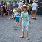 Hooping it up at DelFest 2016 - photo © Gina Elliott Proulx