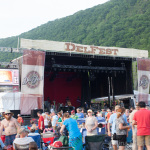Main stage at DelFest 2016 - photo © Gina Elliott Proulx