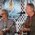 Chris Hillman and Herb Pedersen at the 2016 Delaware Valley Bluegrass Festival - photo by Frank Baker