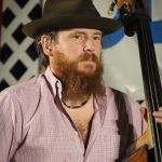 Charles Humphrey with Steep Canyon Rangers at the 2016 Delaware Valley Bluegrass Festival - photo by Frank Baker