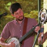 Brad Kolodner with Charm City Junction at the 2016 Bluegrass on the Grass festival in Carlisle, PA - photo by Frank Baker