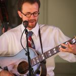 Jeremy Stephens with High Fidelity at the 2016 Bluegrass on the Grass festival in Carlisle, PA - photo by Frank Baker