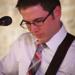 Kurt Stephenson with High Fidelity at the 2016 Bluegrass on the Grass festival in Carlisle, PA - photo by Frank Baker