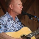 Mike Phipps with The Country Gentlemen Tribute Band at the Gettysburg Bluegrass Festival, August 2016 - photo by Frank Baker