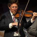 Tim O'Brien with Hot Rize at the Gettysburg Bluegrass Festival, August 2016 - photo by Frank Baker