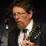 Tim O'Brien with Hot Rize at the Gettysburg Bluegrass Festival, August 2016 - photo by Frank Baker