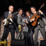 Hot Rize at the Gettysburg Bluegrass Festival, August 2016 - photo by Frank Baker