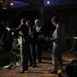Hot Rize at the Gettysburg Bluegrass Festival, August 2016 - photo by Frank Baker