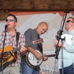 Lonesome River Band at the August 2016 Gettysburg Bluegrass Festival - photo by Frank Baker