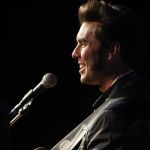Christopher Malpass at the August 2016 Gettysburg Bluegrass Festival - photo by Frank Baker