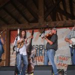 Nothin' Fancy at the August 2016 Gettysburg Bluegrass Festival - photo by Frank Baker