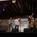 The Steeldrivers at the August 2016 Gettysburg Bluegrass Festival - photo by Frank Baker