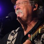 Dudley Connell with Seldom Scene at the August 2016 Gettysburg Bluegrass Festival - photo by Frank Baker