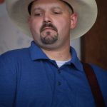 Jeremy Blankenship with The Wildwood Valley Boys at the August 2016 Gettysburg Bluegrass Festival - photo by Frank Baker
