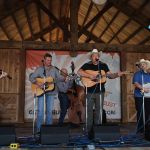 The Wildwood Valley Boys at the August 2016 Gettysburg Bluegrass Festival - photo by Frank Baker