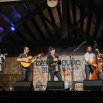 The Travelin' McCourys at the August 2016 Gettysburg Bluegrass Festival - photo by Frank Baker