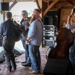 Volume Five at the August 2016 Gettysburg Bluegrass Festival - photo by Frank Baker