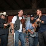 Volume Five at the August 2016 Gettysburg Bluegrass Festival - photo by Frank Baker