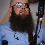 Patton Wages with Volume Five at the August 2016 Gettysburg Bluegrass Festival - photo by Frank Baker
