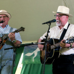 Mike Compton and Joe Newberry at Grey Fox 2016 - photo © Tara Linhardt