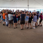 Dance tent action at Grey Fox 2016 - photo © Tara Linhardt