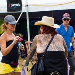 Ink on display at Grey Fox 2016 - photo © Tara Linhardt
