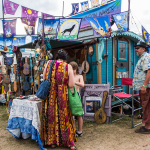 Vendors row at Grey Fox 2016 - photo © Tara Linhardt
