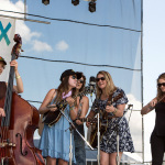 Della Mae at the 2016 Grey Fox festival - photo © Tara Linhardt