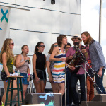 Stray Birds with special guests at the 2016 Grey Fox festival - photo © Tara Linhardt