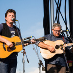 Ronnie Bowman and Kenny Smith with Band of Ruhks at Grey Fox 2016 - photo © Tara Linhardt