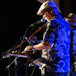 Fred Travers with The Seldom Scene at the 2016 Musicians Against Childhood Cancer festival - photo by Daniel Mullins
