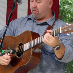 Greg Luck with Flashback at the 2016 Musicians Against Childhood Cancer festival - photo by Daniel Mullins