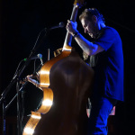 Mike Fleming with The Steeldrivers at the 2016 Musicians Against Childhood Cancer festival - photo by Daniel Mullins
