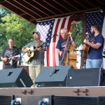 Dolton Robertson sits in with The Grascals at the 2016 Musicians Against Childhood Cancer festival - photo by Daniel Mullins