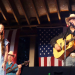 Charlie Robertson and Daryle Singletary at the 2016 Musicians Against Childhood Cancer festival - photo by Daniel Mullins