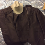 Don Brown stage suit and Stetson hat recently donated to the MBPA