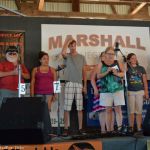 Band scramble participants at the 2016 Marshall Bluegrass Festival in Michigan - photo © Bill Warren
