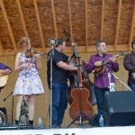 Becky Buller Band at the 2016 Milan Bluegrass Festival - photo © Bill Warren